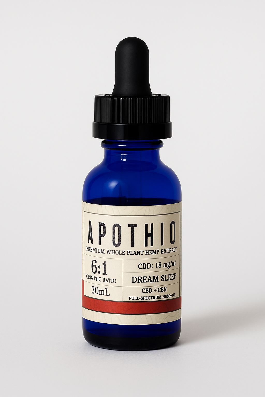 6:1 – Dream Sleep CBD + CBN Full-Spectrum Hemp Oil 540 mg/CBD