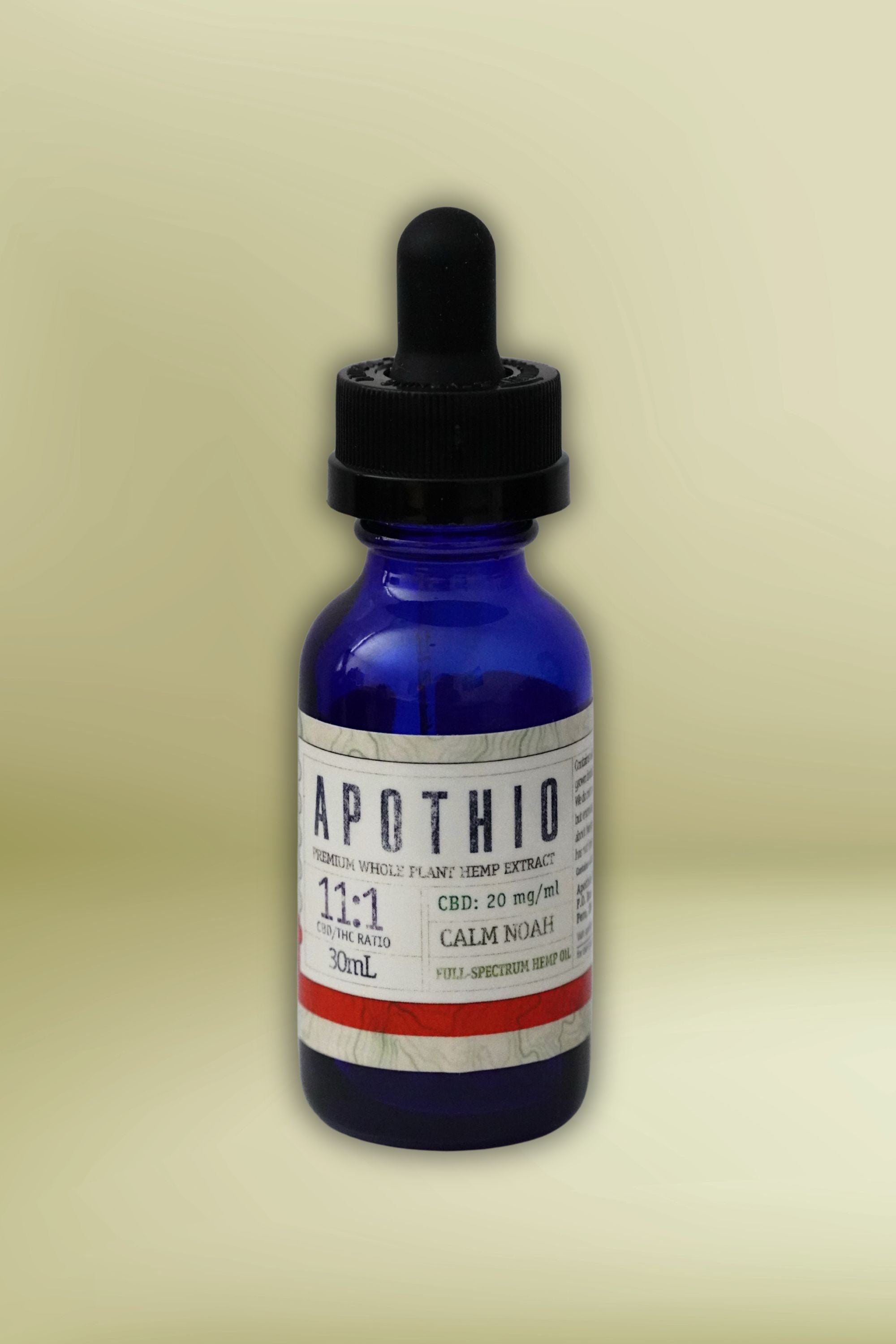 11:1 Calm Noah Full-Spectrum CBD Oil 600mg/CBD