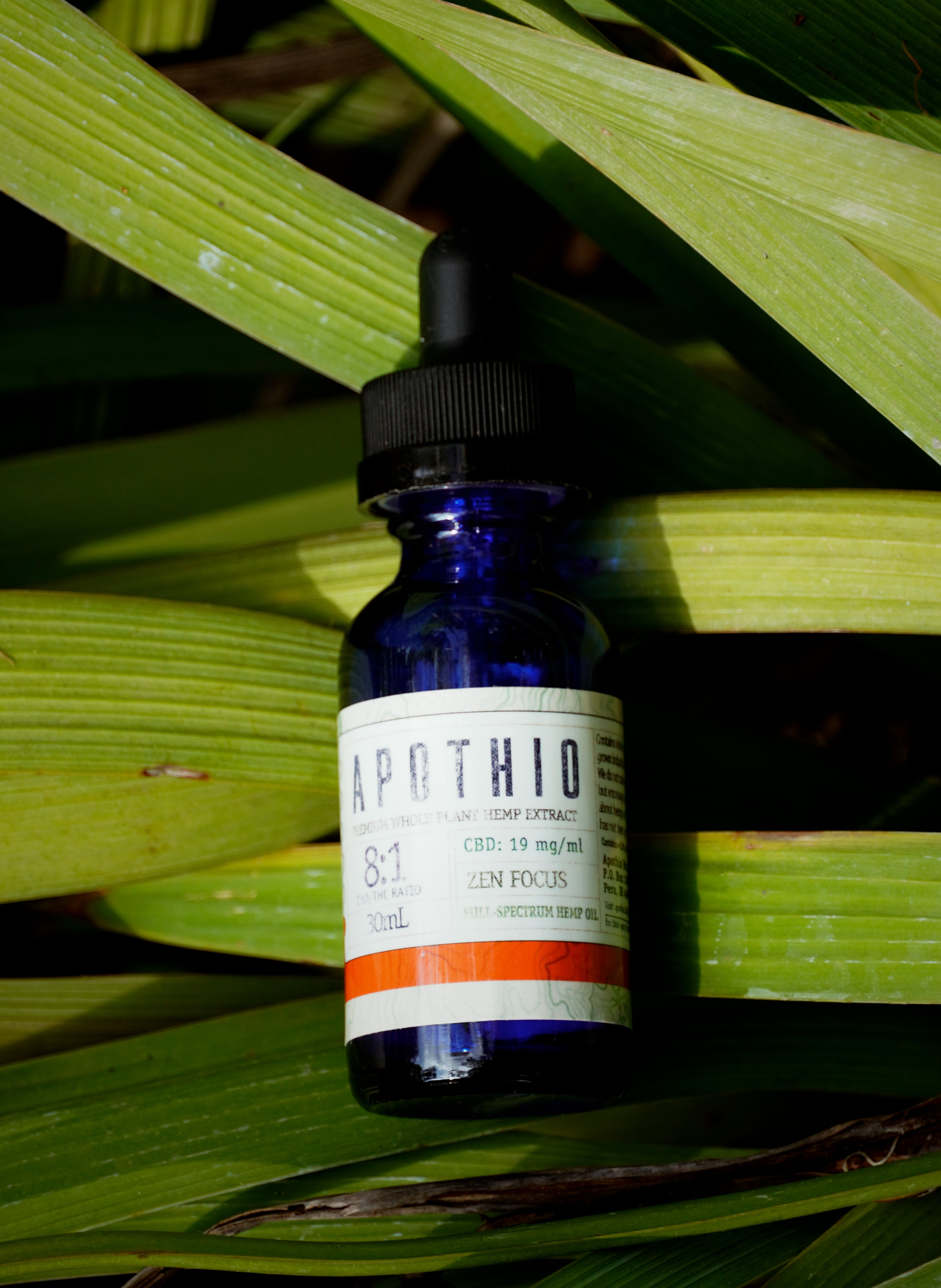 8:1 – Zen Focus Full-Spectrum Hemp Oil 570mg/CBD