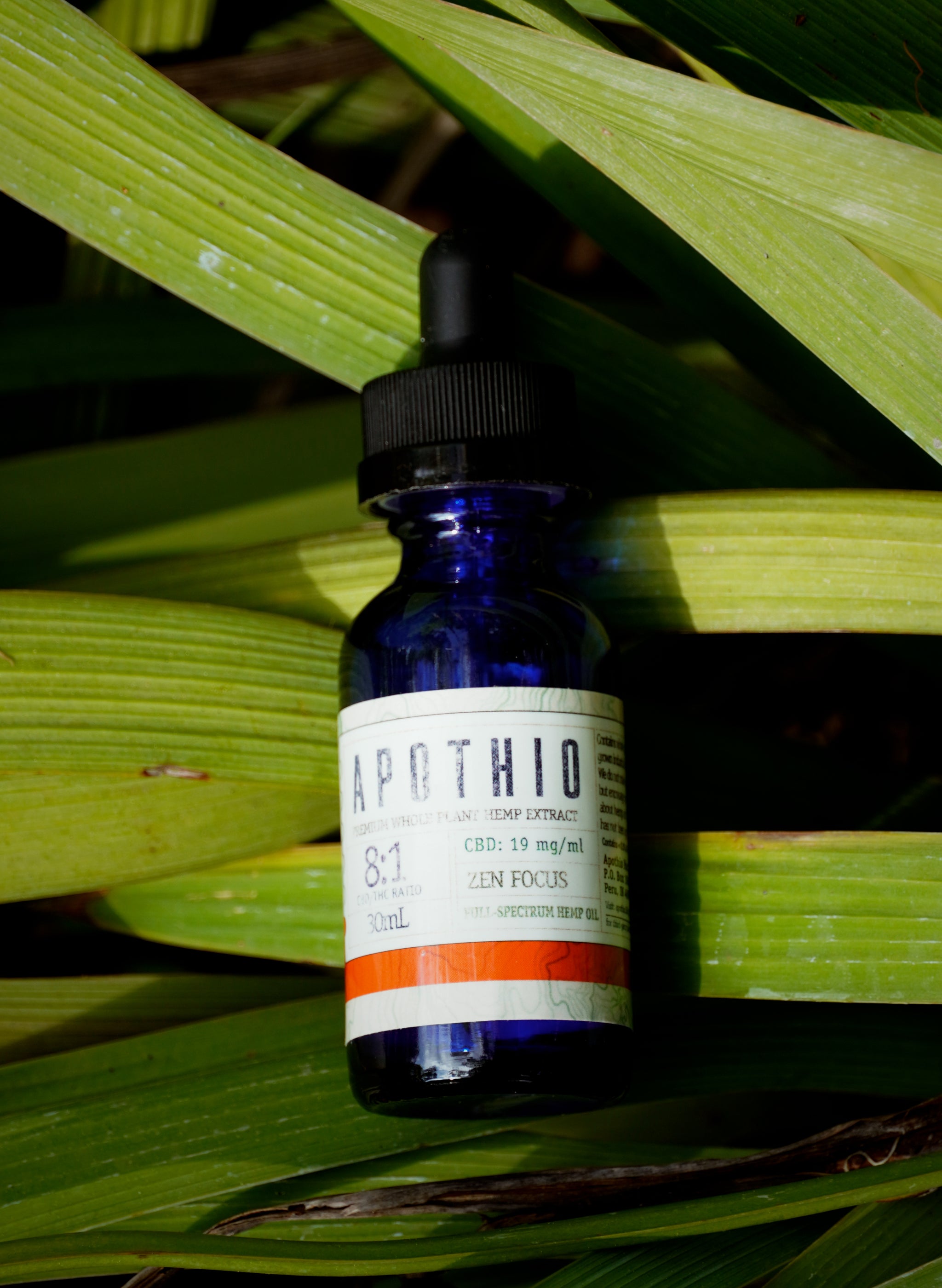 8:1 – Zen Focus Full-Spectrum Hemp Oil 570mg/CBD