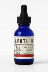 8:1 – Zen Focus Full-Spectrum Hemp Oil 570mg/CBD